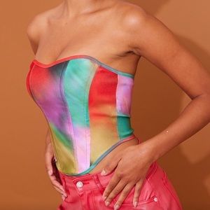 Corset Top PrettyLittleThing